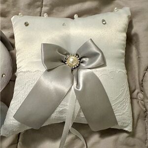 Ring Bearer Pillow & Flower Girl Basket